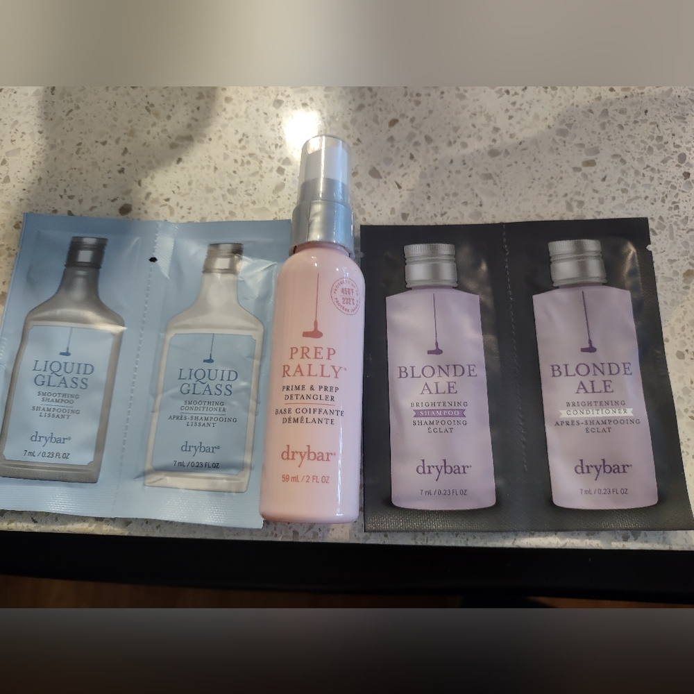 NWT Dry bar Shampoo + Conditioner + 2oz Pep   Rally